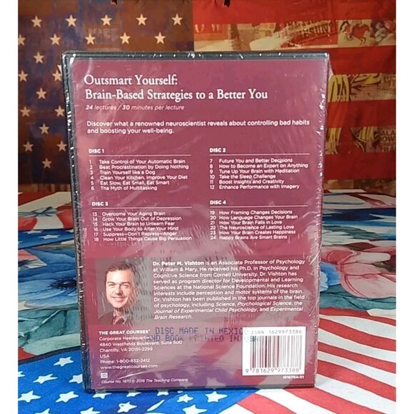 The Great Courses Outsmart Yourself: Brain Strategies to a Better You DVD & Book - Picture 5 of 5